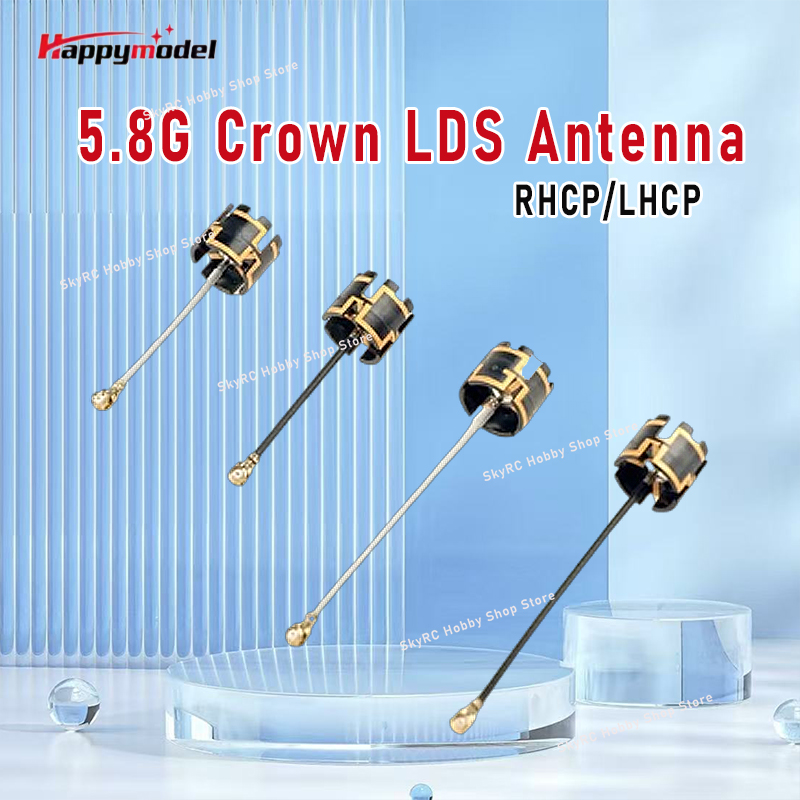 Drone Racing Antenna - Happymodel 5,8G Crown LDS Antenne RHCP/LHCP