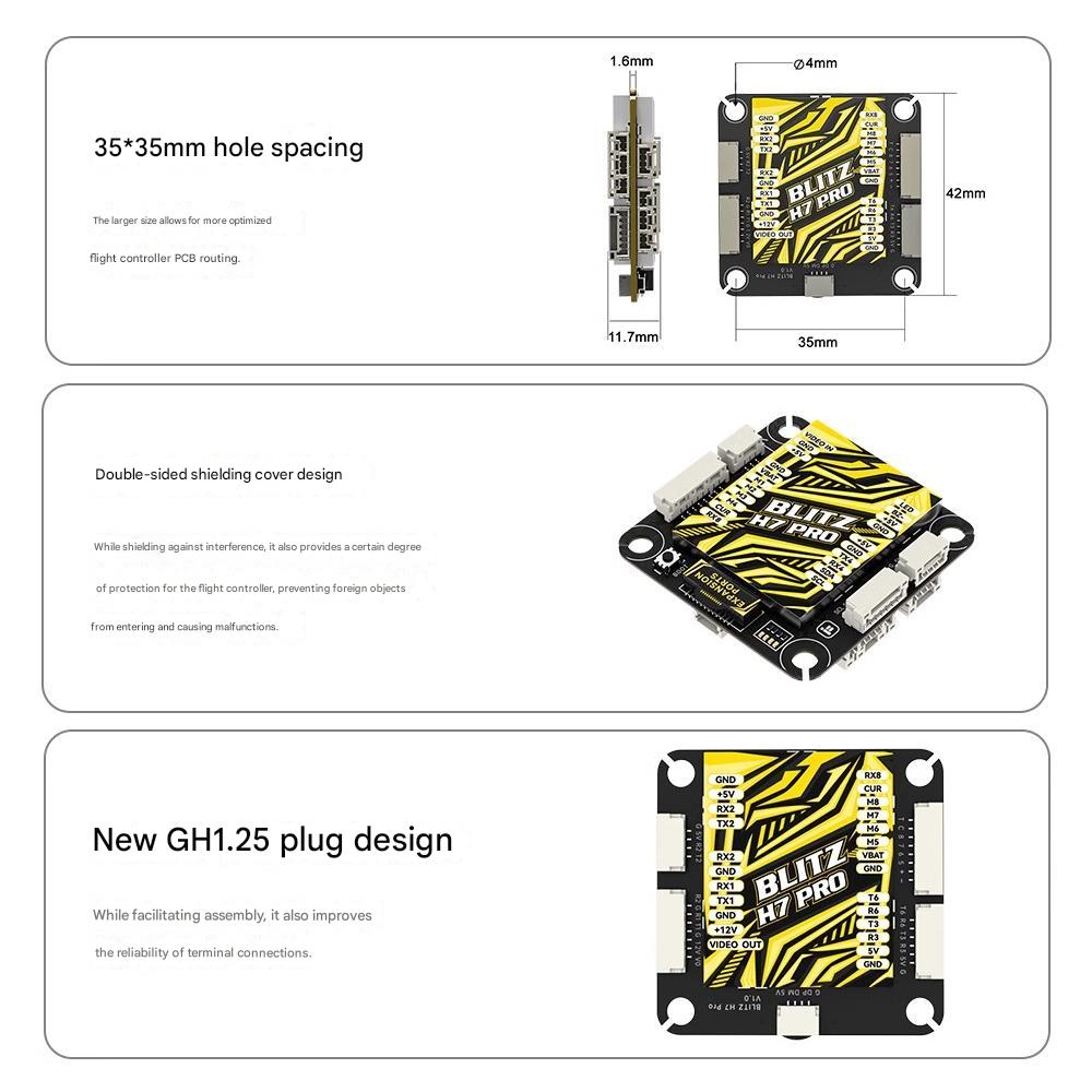 IFlight BLITZ H7 PRO Flugcontr – Drone Racing Flight Controller Bewertung und Preis