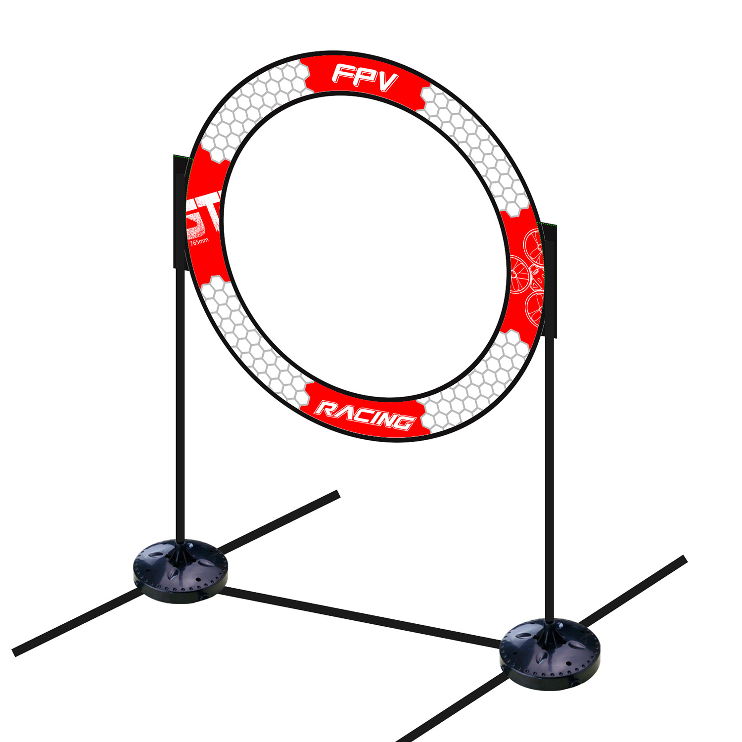 765mm Kreisförmiges FPV-Renn-H – Drone Racing Flag Bewertung und Preis