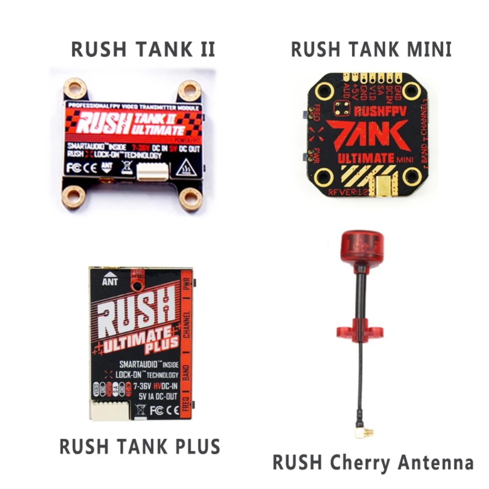 RUSH TANK Ultimate II/Mini/PLU – Drone Racing Vtx Bewertung und Preis